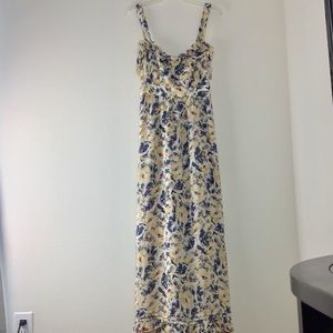 Anthropologie Hydrangea Petal Summer Dress